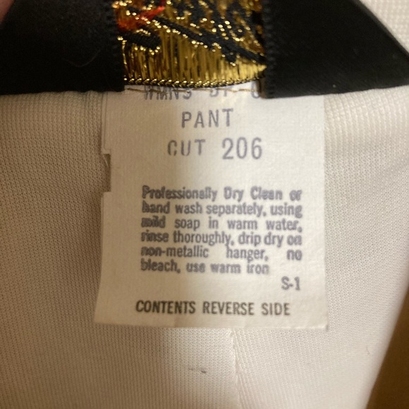 Sold ~~~Vintage 1970’s sportscaster ski snowsuit set jacket & bib detachable XS - Picture 10 of 16